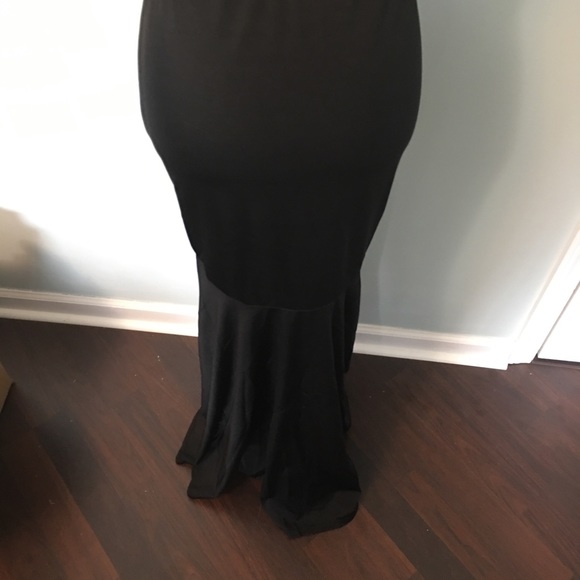 Women’s Black High Waisted Skirt - Picture 2 of 4